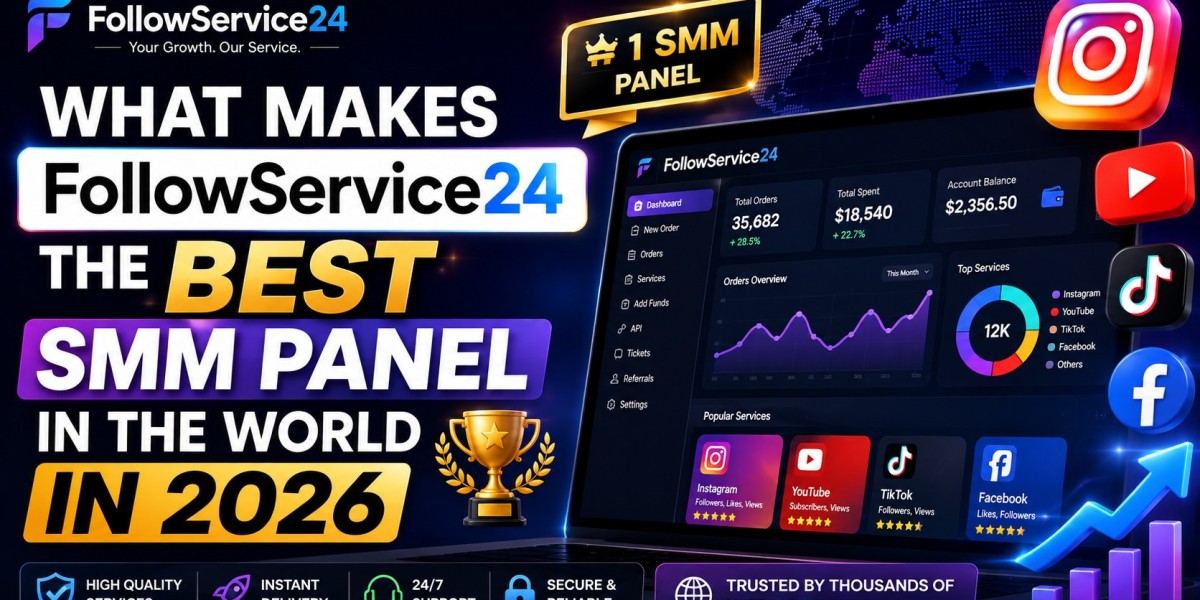 What Makes FollowService24 the Best SMM  Panel in the World in 2026