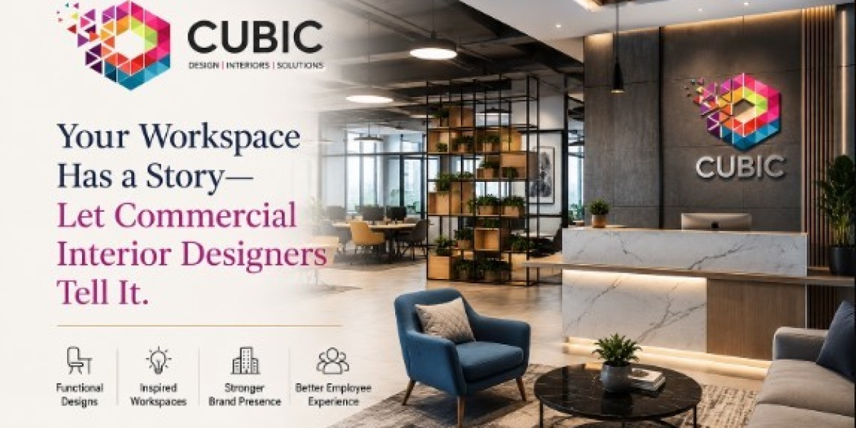 Your Workspace Has a Story—Let Commercial Interior Designers Tell It