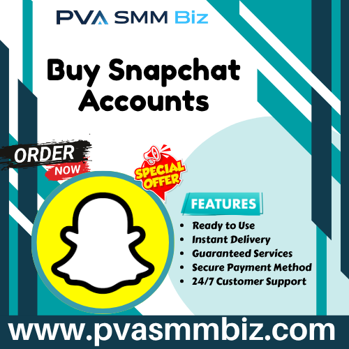 Buy Snapchat Accounts - Secure Delivery & Best Prices-PVASMMBIZ