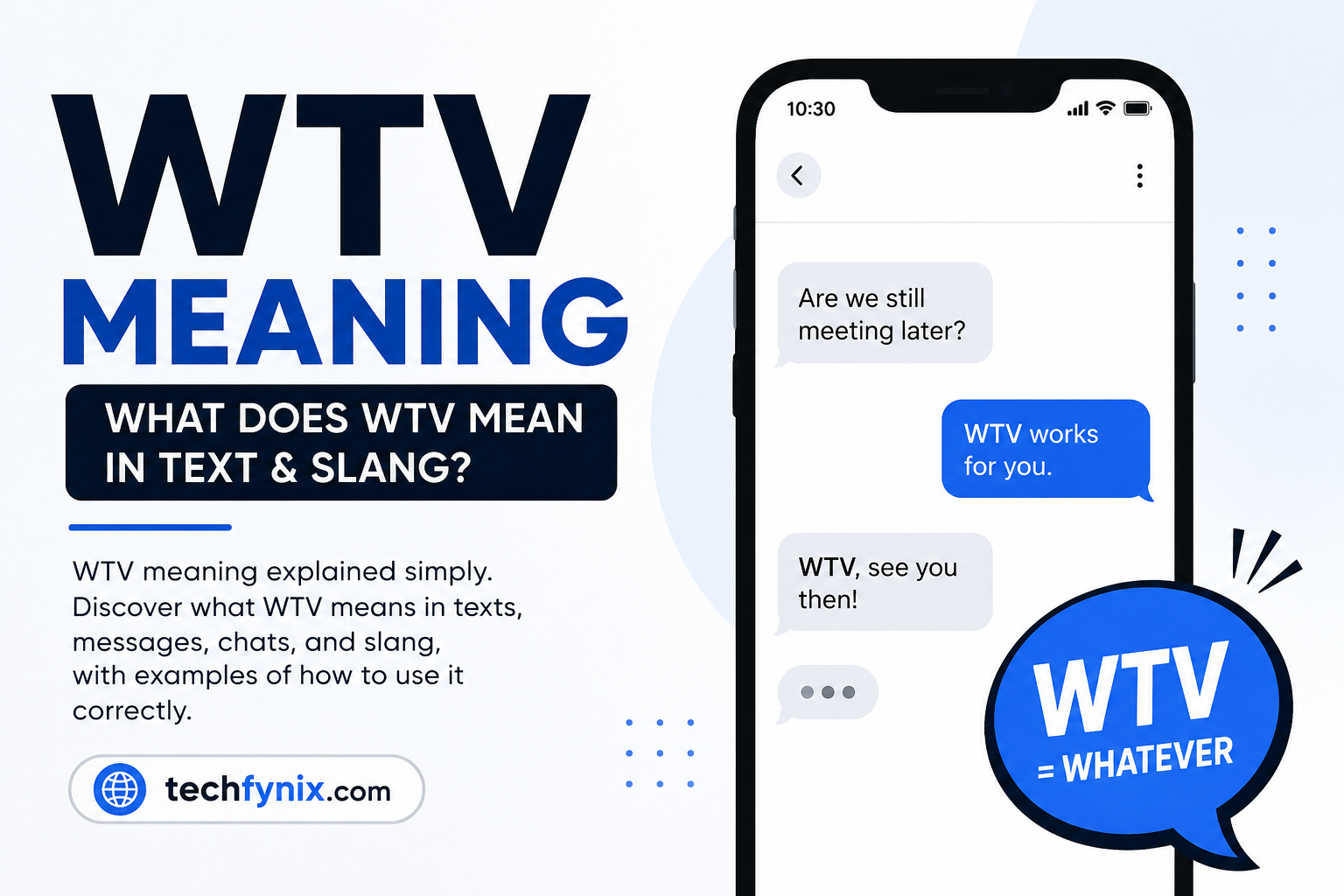 WTV Meaning: What Does WTV Mean in Text & Slang?