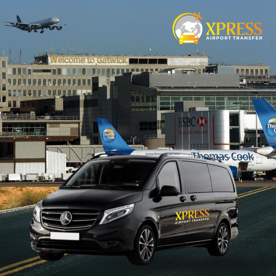 Secure Taxi From Gatwick To London City Airport in just £69