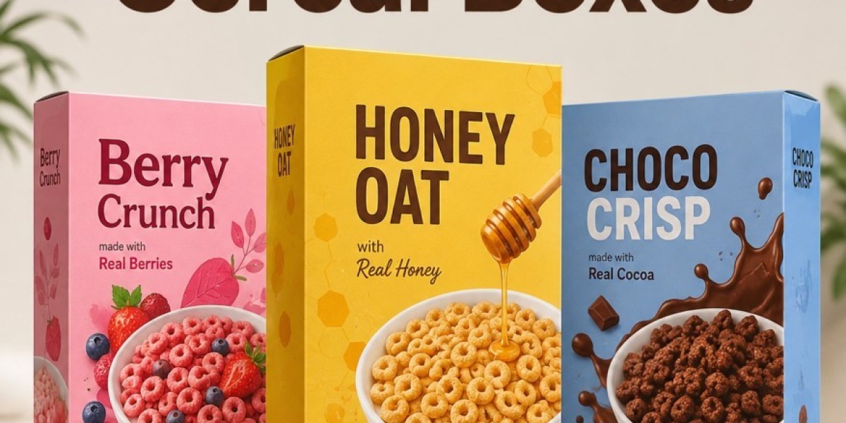 Custom Cereal Boxes: Packaging for Stronger Food Brands