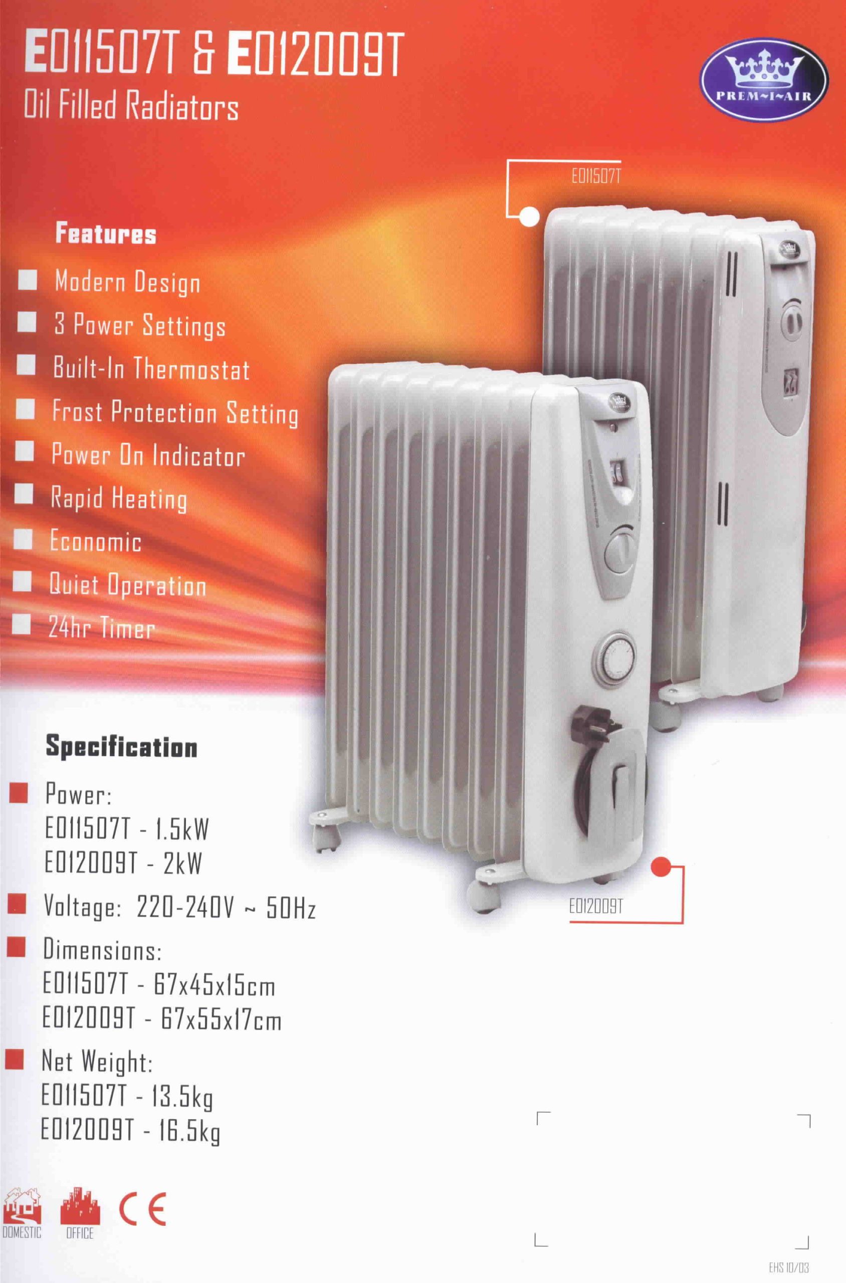 Heater Hire EC3 - Chilly Pepper Hire