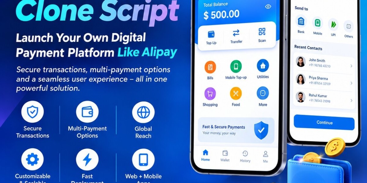 Advanced Alipay Clone Script for Digital Wallets, Recharges, Transfers & QR Payments