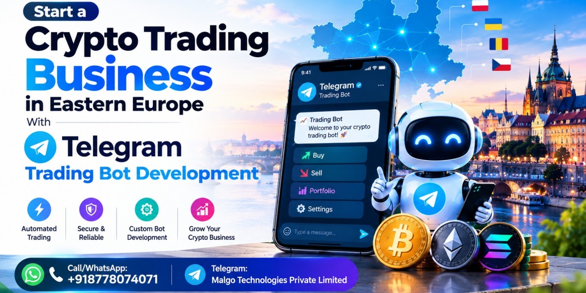 Start a Crypto Trading Business in Eastern Europe With Telegram Trading Bot Development