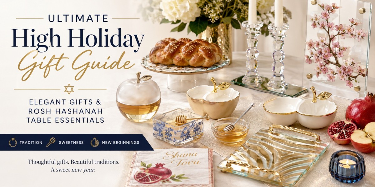 Ultimate High Holiday Gift Guide: Elegant Gifts & Rosh Hashanah Table Essentials