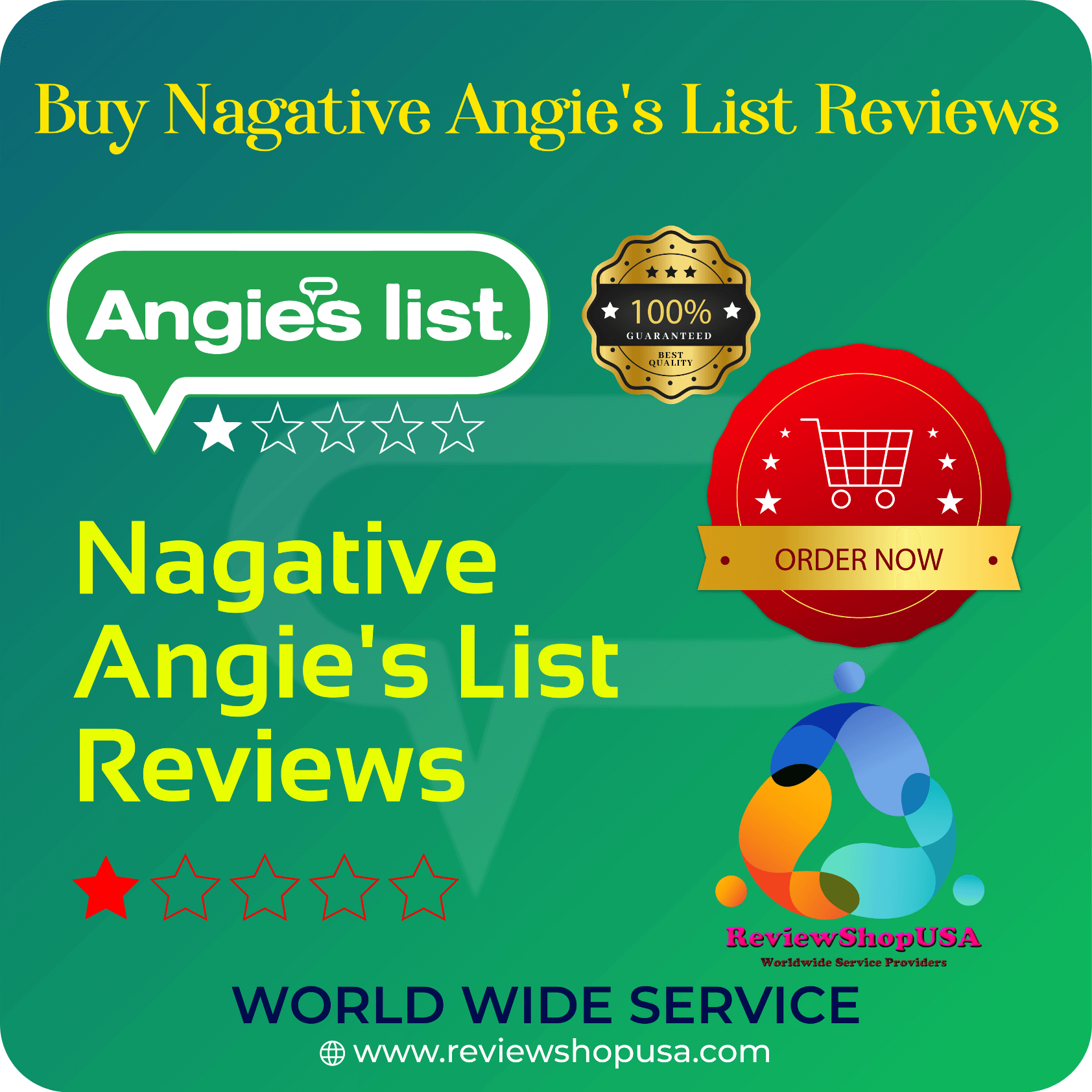 Buy Negative Angie's List Reviews - 100% Real & Instant Delivery