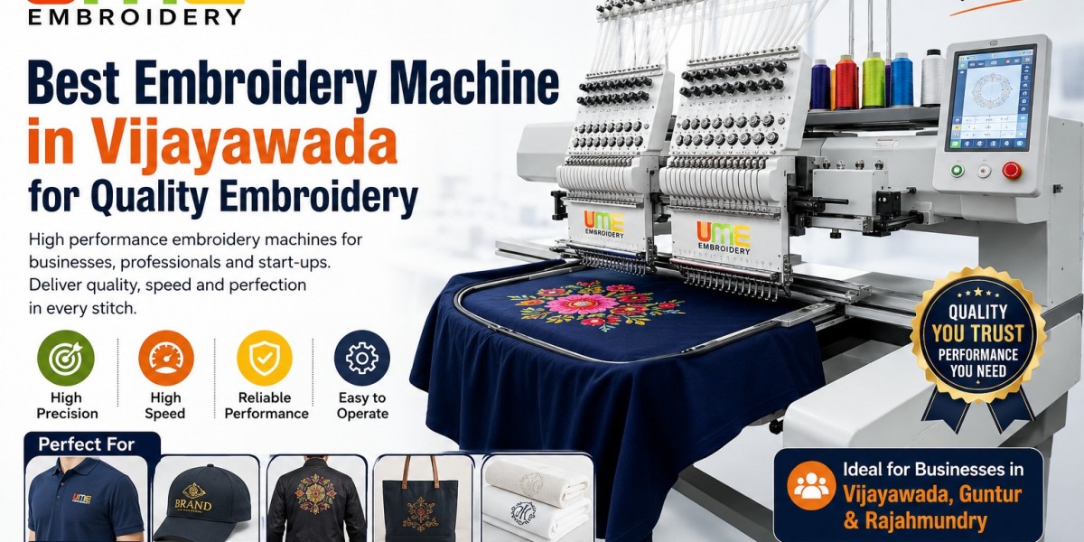 Best Embroidery Machine in Vijayawada for Quality Embroidery