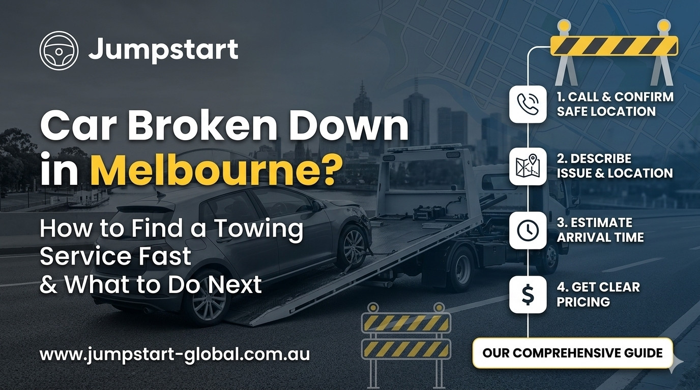 Car Broken Down in Melbourne? Find a Towing Service Fast