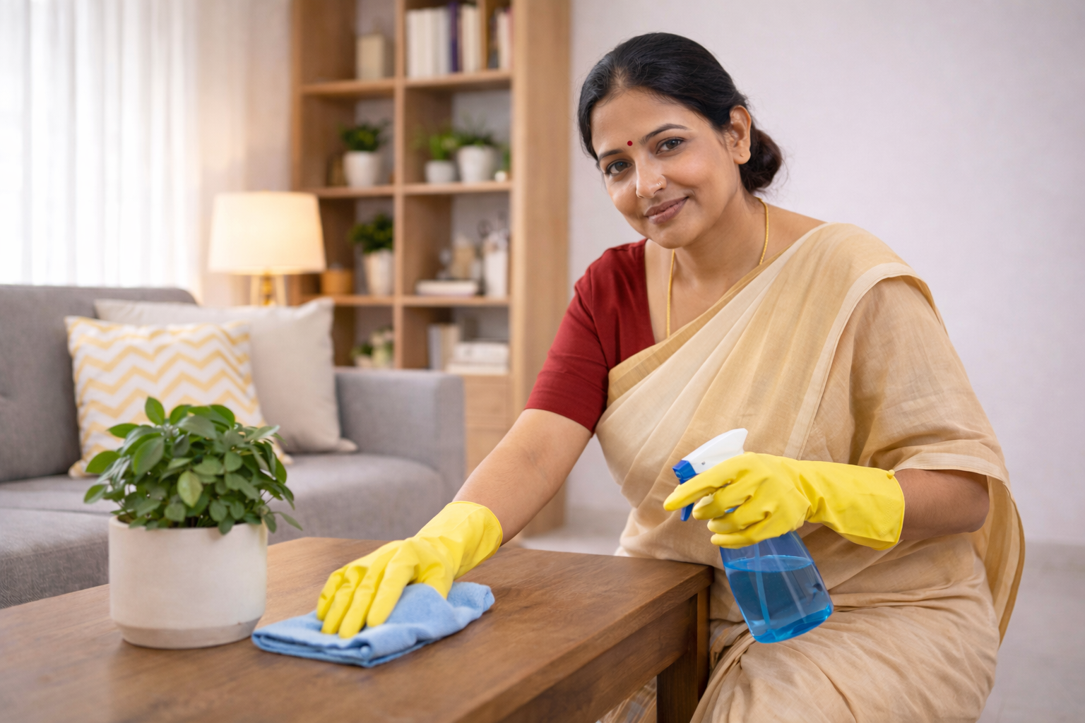 House Maid Services In Bangalore | Trusted Home Cleaning & Maid Agency