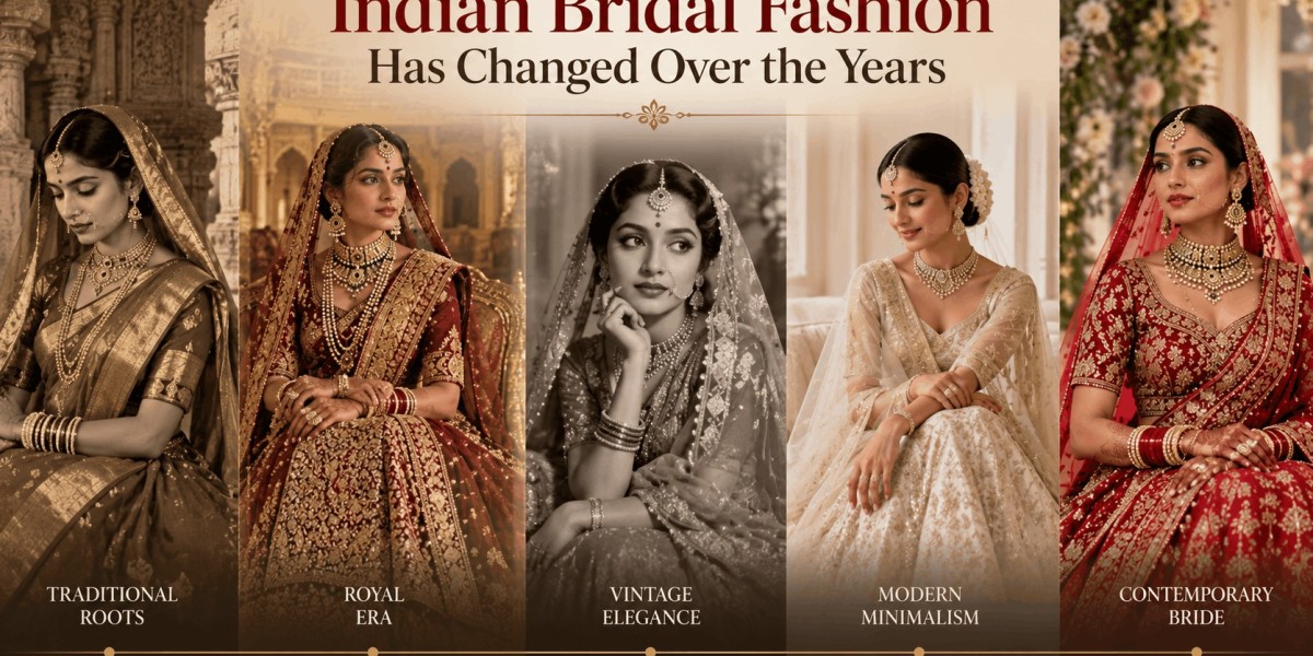 How Indian Bridal Fashion Has Changed Over the Years
